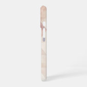 Blush Geometry Fade iPhone 16 Hoesje (Linkerkant)