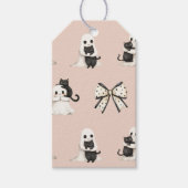 Blush Ghosts houden katten cadeau Labels Cadeaulabel (Voorkant)