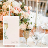 Blush Glas Champagne Persoonlijk  Servet