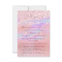 Blush Glitter Drivers Roos Blue Baby shower Feet