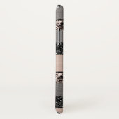 Blush Glitter Glam Strepen #1 #glanzend Case-Mate iPhone Case (Achterkant / rechts)