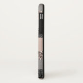 Blush Glitter Glam Stripes #1 #shiny Case-Mate iPhone Case (Achterkant/links)