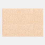 Blush Glitter Gradient Kleur FFCBA1 Inpakpapier Vel (Voorkant 3)