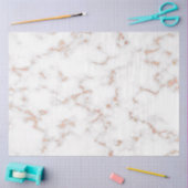 Blush Glitter Pink White Marble Modern Tissuepapier (Craft)