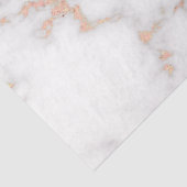 Blush Glitter Pink White Marble Modern Tissuepapier (Detail)