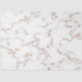 Blush Glitter Pink White Marble Modern Tissuepapier (Voorkant)