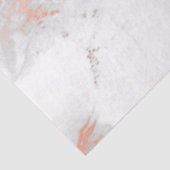 Blush Glitter White Pink Marble Modern Tissuepapier (Detail)