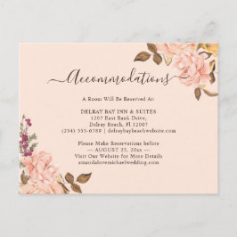 Blush Gold  Bloemen Accommodaties Kaart