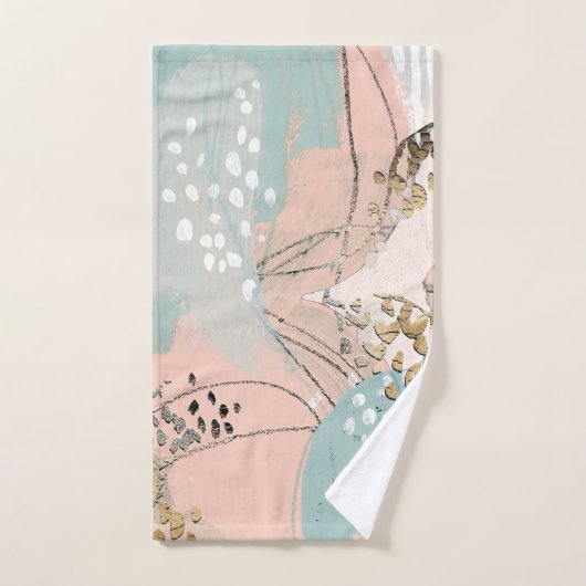 Blush & Gold I Bad Handdoek (Handdoek)