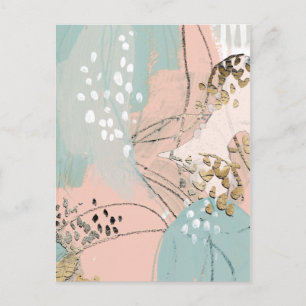 Blush & Gold I Briefkaart