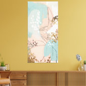 Blush & Gold I Canvas Afdruk (Insitu (Woonkamer))