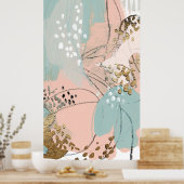Blush & Gold I Poster (Keuken)