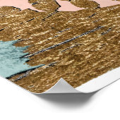 Blush & Gold I Poster (Hoek)