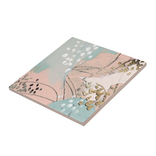 Blush & Gold I Tegeltje (Zijkant)