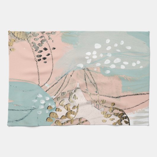 Blush & Gold I Theedoek (Horizontaal)