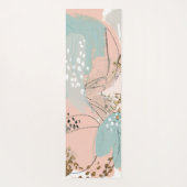 Blush & Gold I Yogamat (Achterkant)