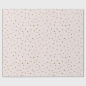 Blush & Gold Joy-script | vakantierapier Cadeaupapier (Vlak)