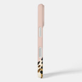 Blush Gold Leopard Case-Mate iPhone Case (Achterkant / Rechts)