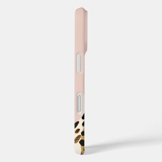 Blush Gold Leopard Case-Mate iPhone Case (Achterkant / Rechts)