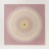 Blush Gold Mandala Legpuzzel (Verticaal)