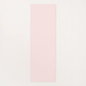 Blush & Gold Personalized Fitness Brand Yogamat (Achterkant)