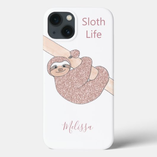 Blush Gold-sleuf op maat Case-Mate iPhone Case (Achterkant)