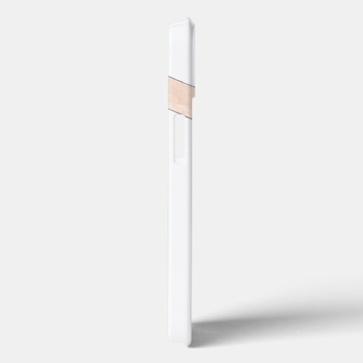 Blush Gold-sleuf op maat Case-Mate iPhone Case (Achterkant / Rechts)