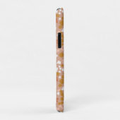 Blush Gold terrazzo Minimale moderne Case-Mate iPhone Case (Achterkant/rechts)