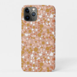 Blush Gold terrazzo Minimale moderne Case-Mate iPhone Case