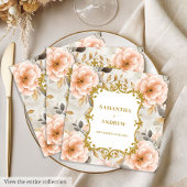  Blush Gold Trouwpapier servetten