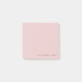 Blush & Gold van het bureau van de leraar Post-it® Notes (Voorkant)