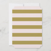 Blush & Gold Whimsicale Aankondiging van Bewaar de (Achterkant)