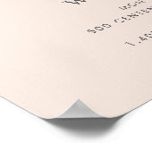 Blush & Gold Whisk Business ReOpening Poster (Hoek)