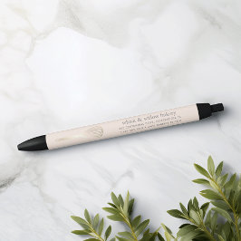 Blush & Gold Whisky | Bakkerij- of cateringbedrijf Zwarte Inkt Pen