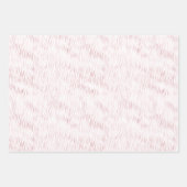 Blush Gold Zebra afdrukken Inpakpapier Vel (Voorkant 3)