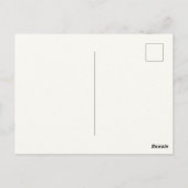 Blush Goud Barok Save the Date Briefkaart (Achterkant)