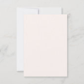 Blush Gouden Krans Trouwdag Save The Date (Achterkant)