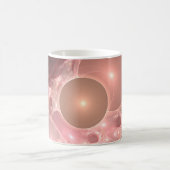 blush gradient van bellen koffiemok (Center)