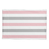 Blush + Gray Kussensloop (Achterkant)