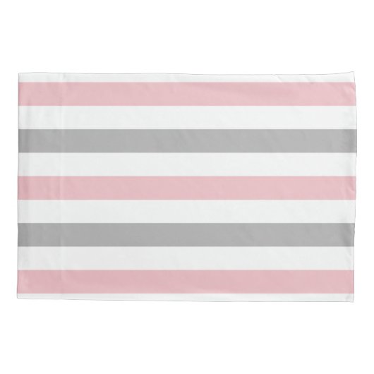Blush + Gray Kussensloop (Achterkant)