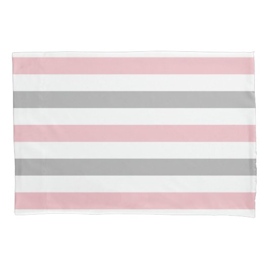 Blush + Gray Kussensloop (Voorkant)