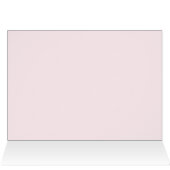 Blush & Grey Floral Weddenschap Hartelijk dank (Binnen Horizontaal (Boven))