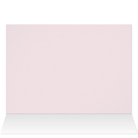 Blush & Grey Floral Weddenschap Hartelijk dank (Binnen Horizontaal (Boven))