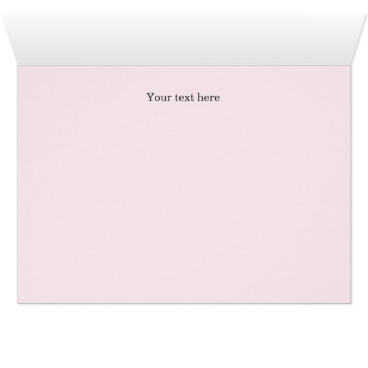 Blush & Grey Floral Weddenschap Hartelijk dank (Binnen Horizontaal (Onder))