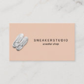 Blush Gym Walking Trekking Sport Sneaker Shoes Visitekaartje (Voorkant)