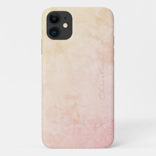 Blush handtekening op Rosé naar Champagne Ombré XS Case-Mate iPhone Case