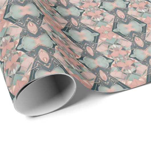 Blush Harmony Valentijnsdag inpakpapier (Rol Hoek)