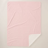 Blush Haven Sherpa Deken (Voorkant)