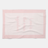 Blush Haven - Wit Theedoek (Horizontaal)