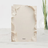 Blush Heirloom Heart Photo Frame Loving  Kaart (Achterkant)